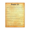 thumbnail image 6 of Scripture Walls Psalm 107 Chapter Gold Bible Canvas Christian Wall Art Ready to Hang Unframed, 6 of 16