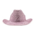 thumbnail image 2 of Chapeaux de Cowboy pour Femmes avec Strass et Grands Rebords, 2 of 8