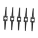 thumbnail image 3 of Carcasa de cable de cambio de freno de bicicleta Colamx 5 piezas Adaptador de reparación de tubería de aceite resistente Negro, 3 of 8