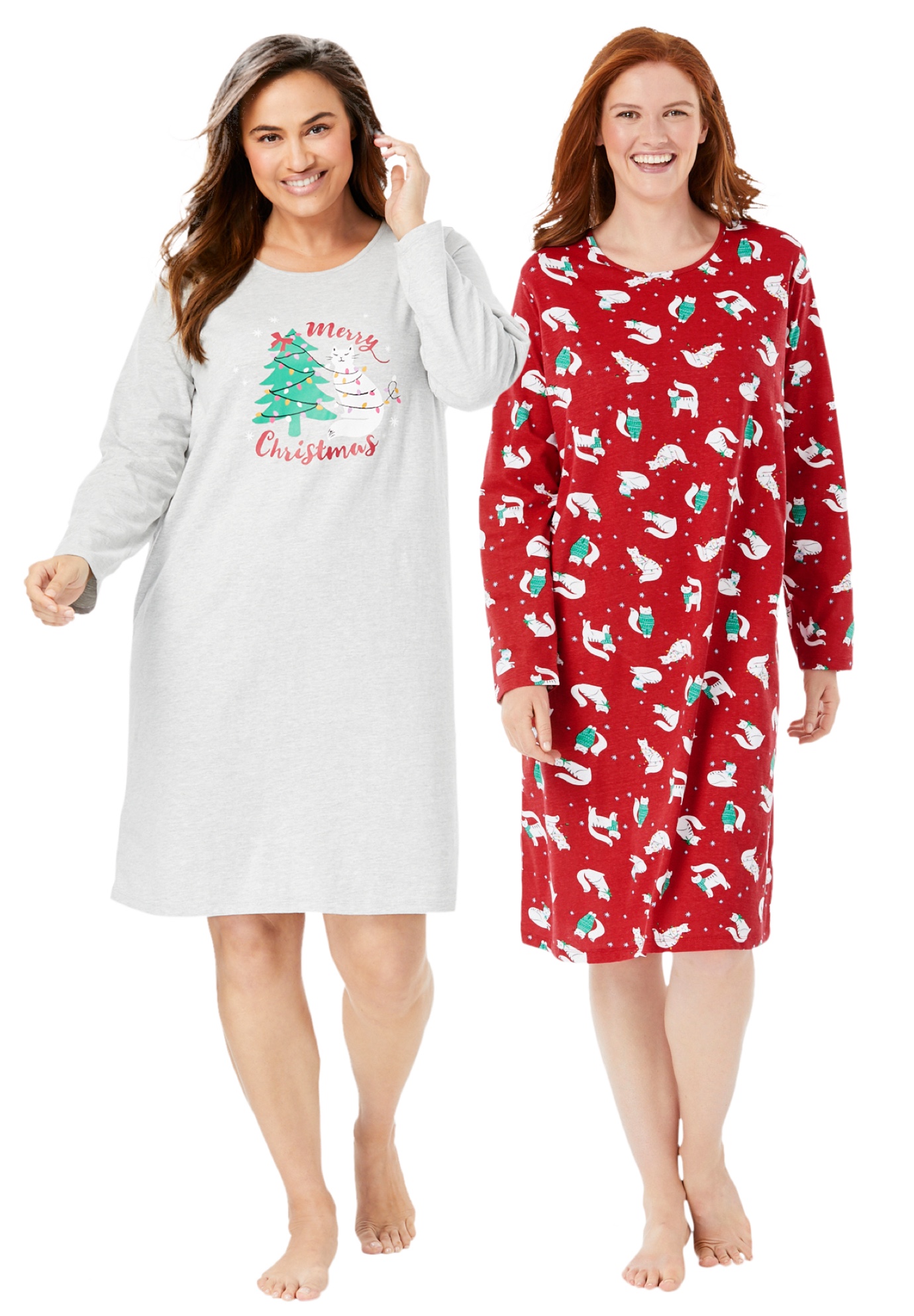 long nightgowns walmart