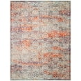 thumbnail image 2 of SAFAVIEH Madison Hildred Vintage Damask Area Rug, Light Grey/Light Blue, 8' x 10', 2 of 7