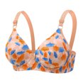 thumbnail image 2 of Bovxnpu Bras for Women, Womens Push Up Everyday Bras Seamless Wireless Supportive Bra, Woman Thin Cup Lace Comfortable And Breathable Rimless Shoulder Strap Adjustable Underwear Daily Bra, 2 of 3