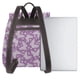 thumbnail image 3 of Fotbe Purple Butterflies Floral Mochila Bolso con Estampado para Mujer, Mochila Antirrobo de Nylon Impermeable, Bolsa Ligera de Hombro, 3 of 4