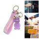 thumbnail image 5 of Llavero de oso lindo para mochila, bolso, colgante, llavero para coche, decoración de bolso, regalo de cumpleaños para niños, morado, 5 of 10