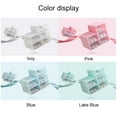 thumbnail image 5 of Clear Plastic Shoe Boxes Stackable Floding DIY Shoe Storage Container Organizer, 5 of 7