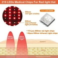 thumbnail image 2 of KABB LED Red Light Therapy Helmet, Portable Infrared Light Hair Care Cap for Daily Use, 2 of 5