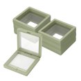 thumbnail image 1 of Uxcell 15 Pcs Caja de Almacenamiento para Uñas Postizas, Caja de Exhibición para Uñas, Organizador para Arte de Uñas, Regalos de Joyería, Suministros de Almacenamiento para el Hogar, Verde Claro, 1 of 6