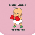 thumbnail image 4 of Inktastic Nicu Fight Like a Preemie Baby Boxer Boys or Girls Baby Bib, 4 of 4