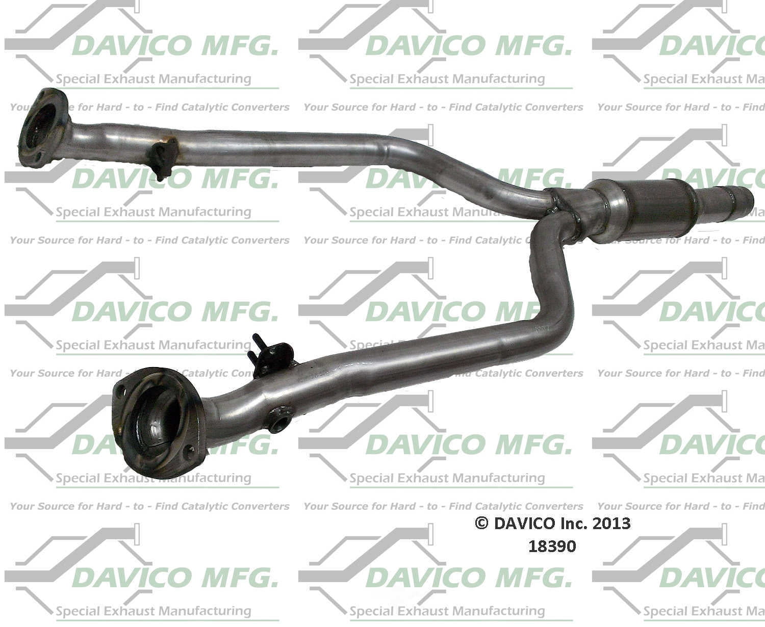 Davico Mfg 18390 Direct-Fit Catalytic Converter