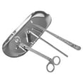 thumbnail image 4 of serony 4 - 1 Stainless Candle Tools Scented Candle Steel kit Wedding Wick Snuffer Tool Candle Trimmer Silver, 4 of 9