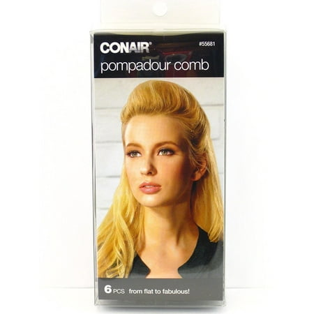 Pompadour Comb kit - none, Quick & Easy,Add Height To Hairstyle In Seconds,Secure Hold By Conair Ship from (Best Comb For Pompadour)