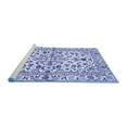 thumbnail image 2 of Ahgly Company Machine Washable Indoor Rectangle Persian Blue Traditional Area Rugs, 2' x 4', 2 of 4