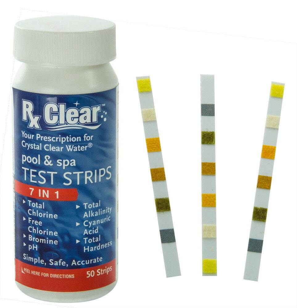 Rx Clear 7In1 Test Strips 50 CT