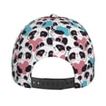 thumbnail image 6 of Naloa Original Classic Low Profile Hat Men Women Baseball Cap Dad Hat Adjustable Unconstructed Heart Panda Print Cap, 6 of 9