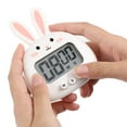 thumbnail image 2 of AURARMLET Cute Rabbit Timer Digital Kitchen Study for Home Use ABS 2Pcs, 2 of 5