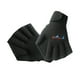 thumbnail image 5 of Guantes de natación, guantes de natación palmeados, antideslizantes, guantes acuáticos, aletas de snorkel Negro, 5 of 9
