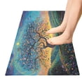thumbnail image 5 of Haosy Whimsical Tree Of Life Bathroom Rugs Non Slip Absorbent Soft Plush Quick Dry Bath Mat, 39"x20", 5 of 8