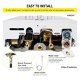 thumbnail image 4 of Tankless Water Heater 5.26GPM 20L Outdoor Portable GasHot Water Heater Instant Propane Water Heater With Digital Display ,Convertible Temperature Scale, 4 of 6