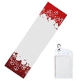 thumbnail image 2 of Picia Winter Christmas Snowflake Pattern Cooling Towels (40"x12") Cool Towel, Cold Towel, Microfiber Soft Breathable Chilly Ice Towel, 2 of 9
