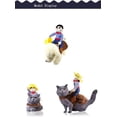 thumbnail image 4 of YSTIANN 1PC Small Pet Costumes Dog Costumes Christmas Cowboy Dog Clothes, Pet Riding Transfiguration of Cowboy Rider Style for Halloween Xmas Decorations Pets Birthdays Festivals WJ85-3015, 4 of 8