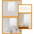 thumbnail image 6 of RENACLIPY Arabic Alphabet Wall Chart for Toddlers - Assorted Colors Educational Poster for Bedroom and Classroom Learning, 6 of 6