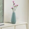 thumbnail image 5 of JeashCHAT Plastic Vase Unbreakable 8.3 inch Lightweight Flower Vase for Home Decor, Modern Small Vase for Flower Arrangement Living Room Dining Table Centerpiece, 5 of 6