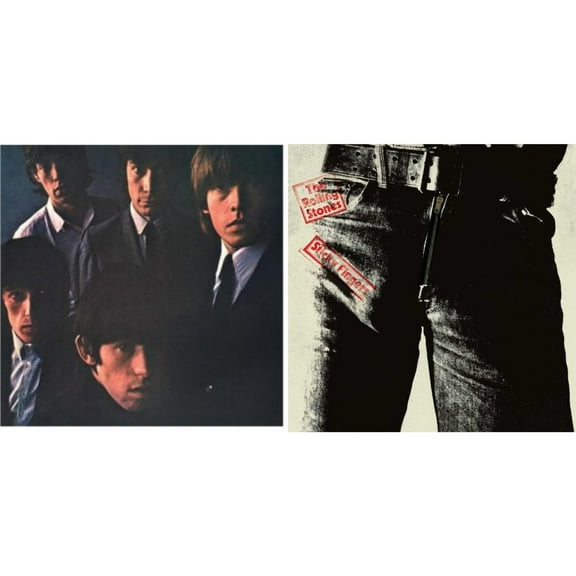 Rolling Stones No.2 (180G) & Sticky Fingers [LP Vinyl Bundle]