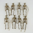 thumbnail image 3 of Cheers.US Halloween Skeletons, Full Body Joints, Plastic Decor, Set of 8, 3 of 7