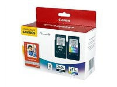 Canon PG-240XL/C241XL High Yield, Combo Ink Cartridges Canon PG-240XL⁄CL-241XL Black \u0026 Color Ink Cartridges and GP-502