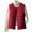 Red, variant on Xdegoge Packable Puffer Vest Women Lightweight Button Down Round Neck Tunic Quilted Vests with Pocket Thin Casual Basic Sleeveless Padded Jacket 2025 Winter Fashion Outfits