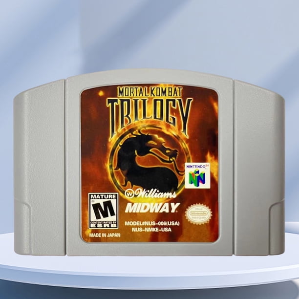 Mortal Kombat Trilogy EE. UU. Versión Super Mario Games RPG Cosplay para Nintendo N64