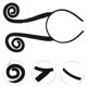 thumbnail image 4 of Diadema con tentáculos de hormiga, accesorio para disfraz de Halloween, cosplay, disfraces, fiestas, recuerdos (negro), 4 of 5