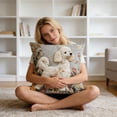 thumbnail image 6 of Yunuuuoa 5 Packs Embroidery Decorative Throw Pillow Cover Cute Soft Short Lint for Sofa Bedroom Living Room Home Decor Accent, 6 of 6