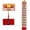 D, variant on Wovilon 2022 Year Folding Red Envelope Personality Enlarged Red Envelope Chinese Year Blessing Red Envelope