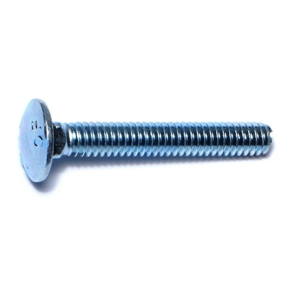 1/4"-20 x 1-3/4" Zinc Grade 2 / A307 Carriage Bolts CBS-277 (100 pcs)