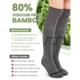 thumbnail image 2 of Calcetines para botas de senderismo SONORAN de viscosa de bambú, 2 pares, grises, 2 of 6