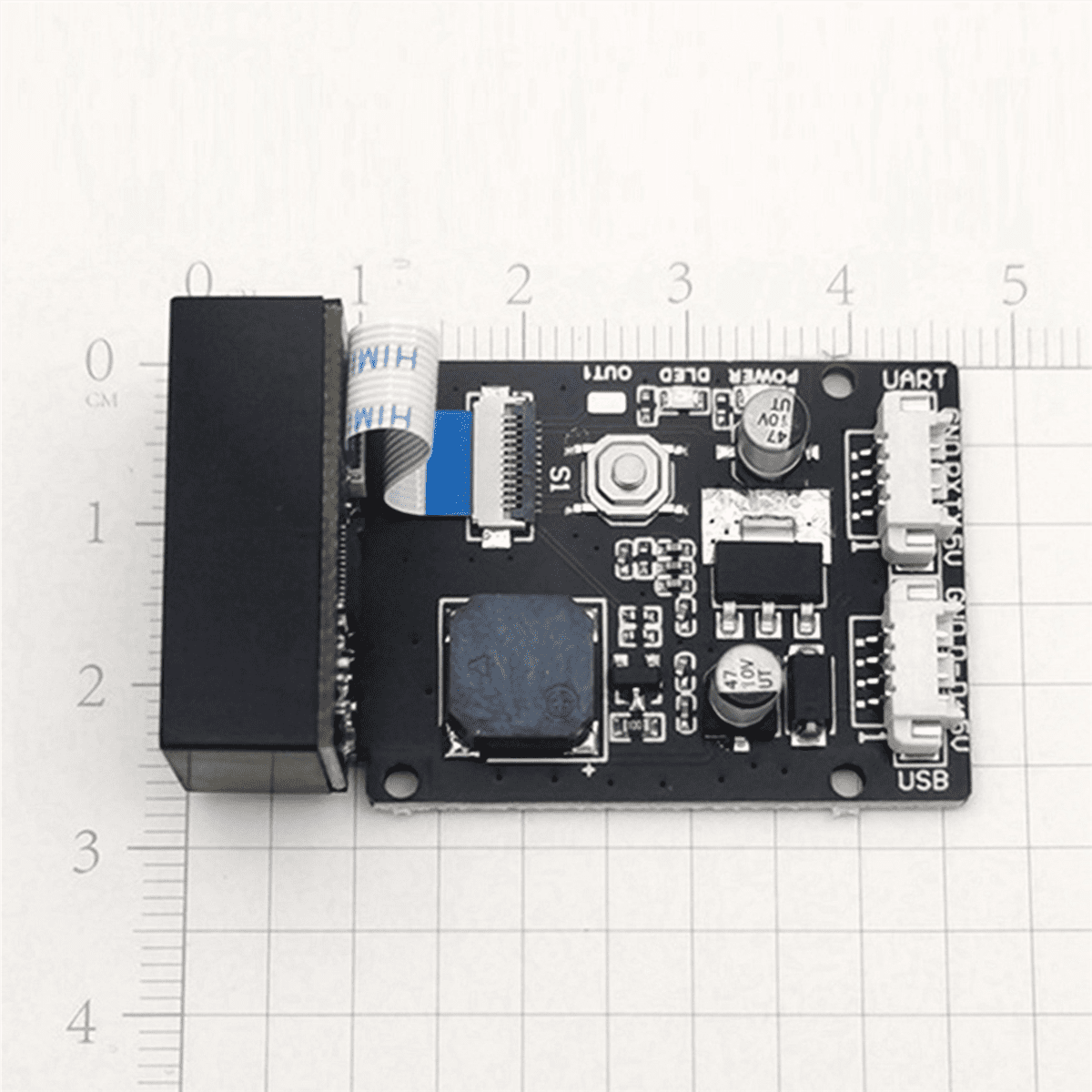 2X GM865 1D 2D Barcode Scanner USB TTL Bar Code Reader QR Code Module CMOS with Cable for Bus Supermarket ,Distant Lens