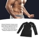 thumbnail image 3 of Camiseta Fitness Camiseta Deportiva Elástica Gris para Fitness ANGGREK Otros, 3 of 8