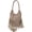 Khaki, variant on Suede Shoulder Tote Bag for Women Soft Large Purse Trendy Top Handle Satchel Travel Handbag with Tassels
