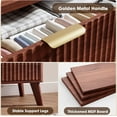 thumbnail image 7 of BouPower 6 Drawer Dresser for Bedroom,Modern Chest of Drawers,Wood Storage Double Dresser with Drawers for Living Room,Hallway Entryway, 7 of 7