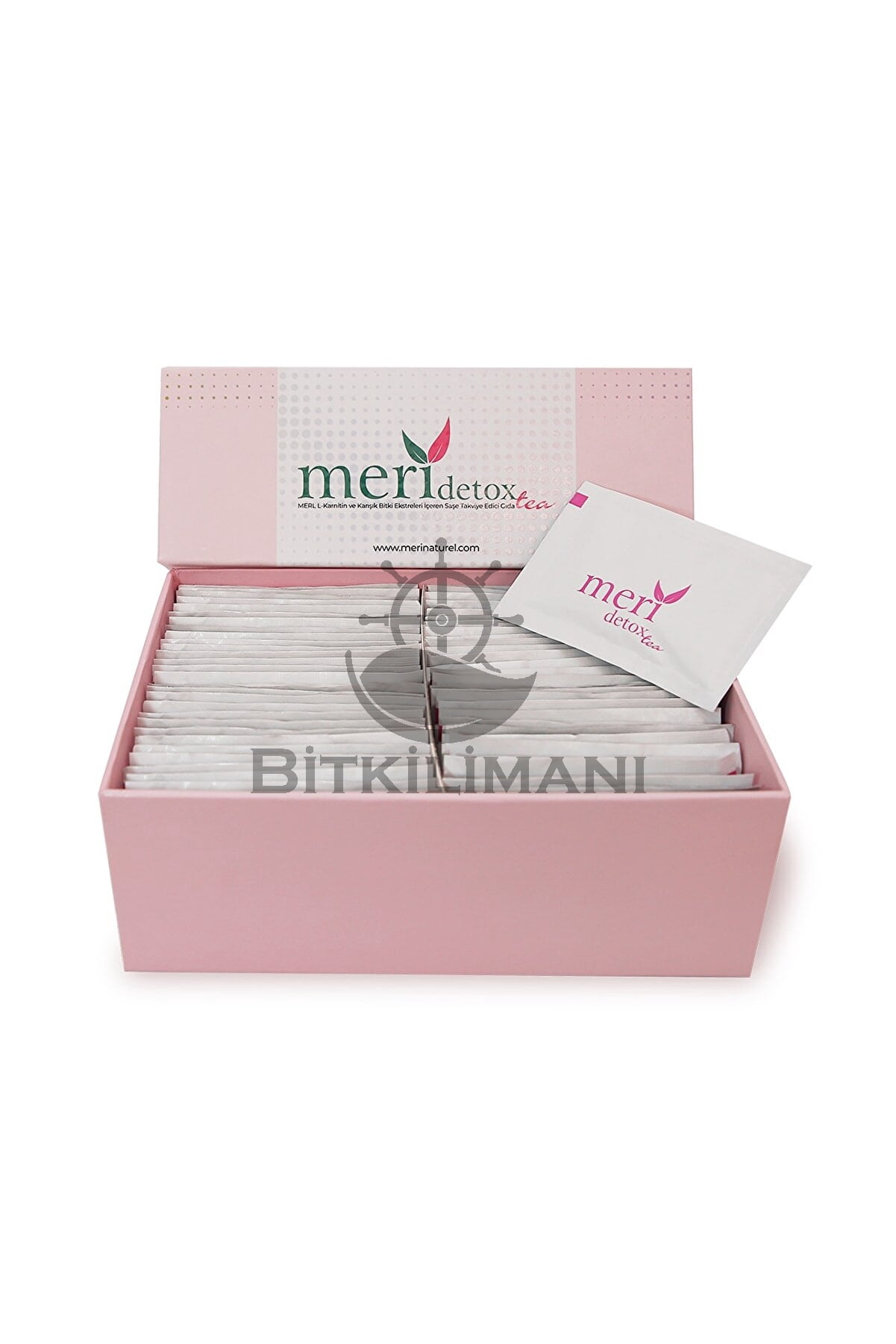 Meri Detox Herbal Tea 60 Pieces 1 Month Use