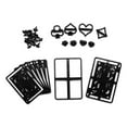thumbnail image 1 of 28pcs Plastic Card Cookie Mould Fondant Cake DIY Decorating Tools Cupcake Cake Slicing DIY Decorating Mold Cake DIY Decorating Tools, 1 of 9