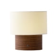 thumbnail image 2 of Better Homes & Gardens Corbinne LED Rechargeable Table Lamp, Walnut Finish, 2 of 10
