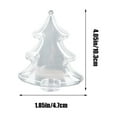thumbnail image 3 of Xihbxyly Caja para Árbol de Navidad, Embalaje Transparente para Dulces, Material Ecológico, Soporte para Dulces, Decoración Festiva para Árbol, Ambientador, Tamaño 10,3 X 4,7 X 2 Cm, 3 of 6
