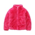 thumbnail image 5 of Girls Clothing Girl Jacket Girls and Toddlers' Fleece Zip-Up Sweatshirt Thick Warm Outerwear, 5 of 9