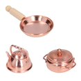 thumbnail image 4 of Doll House Pot Set, Decorative Metal Simulation Small 1 : 12 Doll House Accessory  For Doll Accessory, 4 of 8
