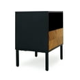 thumbnail image 6 of Christiana Nightstand with 1 Drawer, Rustic for Bedroom Furniture, Solid Wood, Bright Rustic, 6 of 16