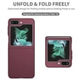 thumbnail image 3 of ELEHOLD Case for Samsung Galaxy Z Flip5 2023,Slim Lightweight Hard PC Matte Case Shockproof Anti-Scratch Durable Phone Case for Women Men for Galaxy Z Flip5,Winered, 3 of 7