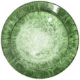 thumbnail image 3 of Elama Oceanus 16 Piece Porcelain Double Bowl Dinnerware Set in Green, Tableware Setting Service for 4, 3 of 8