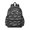 Dinosaur and Skull Black Pattern, variant on Tropical Dinosaur Pattern Cute School Backpack with Padded Back and Adjustable Shoulder Straps 13.4"x11"x4.7"